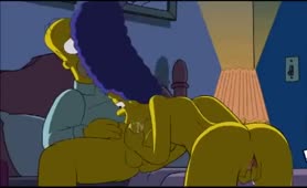 Die Simpsons als Pornofilm